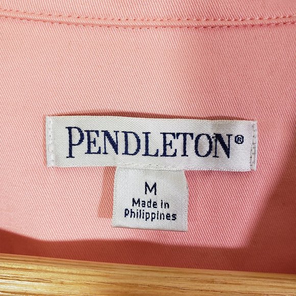 PENDLETON Women's Medium Pink Button-Front, Blazer Jacket - Picture 3 of 7